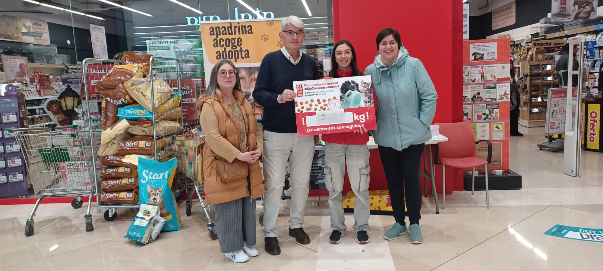 Recogida de Pienso en Kiwoko. Abril 2026